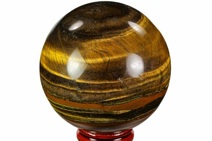 Polished Tiger's Eye Sphere #110000